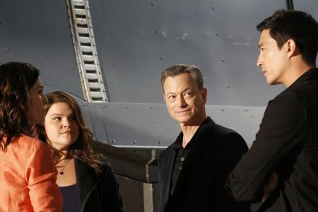 Gary Sinise (2.v.l.) mit seinem Team aus Gary Sinise (2.v.l.) mit seinem Team aus