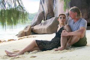 Nathalie Volk und Frank Otto auf den Seychellen