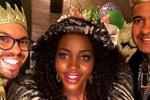 So stylisch rockte Lupita Nyong'o ihre eigene Mottoparty