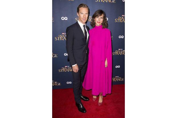 ...ob Benedict Cumberbatch und seine Frau Sophie Hunter einen Jungen oder ein Mädchen erwarten. Sicher ist nur: Sie sind sch...