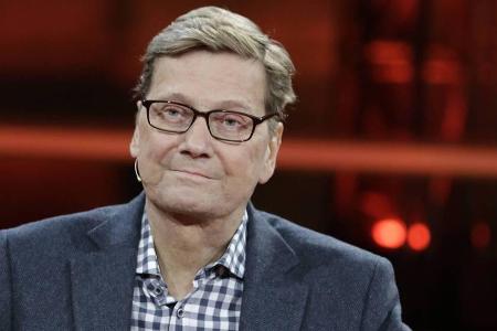 Guido Westerwelle im November 2015 in einer Talkshow bei Günther Jauch Guido Westerwelle im November 2015 in einer Talkshow bei Günther Jauch