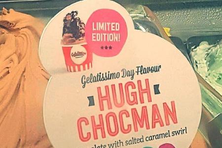 Wer Hugh Jackman schon süß findet, dem schmeckt dieses Eis wohl auch Wer Hugh Jackman schon süß findet, dem schmeckt dieses Eis wohl auch
