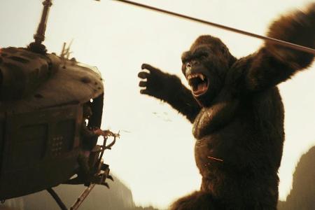 Das erste Aufeinandertreffen mit King Kong ist das Highlight des Films Das erste Aufeinandertreffen mit King Kong ist das Highlight des Films