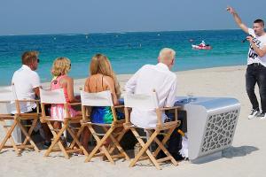 Menderes beim "DSDS"-Recall in Dubai