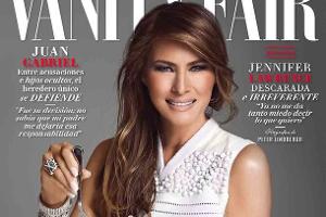 Melania Trump protzt auf der mexikanischen "Vanity Fair"