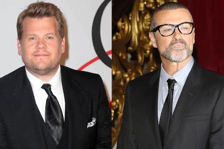 James Corden (l.) erinnert an George Michael James Corden (l.) erinnert an George Michael