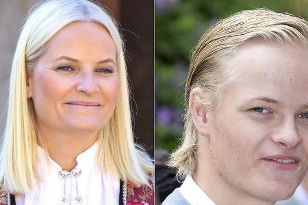 Mette-Marit ist stolz auf ihren ältesten Sohn Marius Mette-Marit ist stolz auf ihren ältesten Sohn Marius