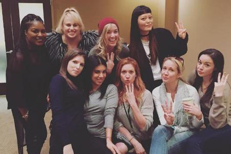 Anna Kendrick (l.) und das Anna Kendrick (l.) und das