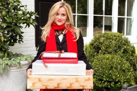 Ob Reese Witherspoons Geschenke wohl Gefallen gefunden haben? Ob Reese Witherspoons Geschenke wohl Gefallen gefunden haben?