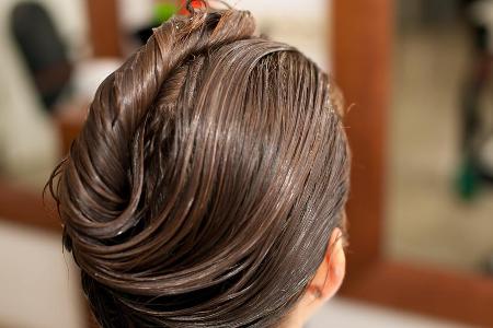 Keratin ist ein wesentlicher Haar-Bestandteil