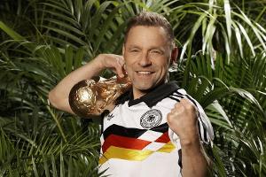 Thomas "Icke" Häßler holte 1990 mit der deutschen Fußball-Nationalmannschaft den Weltmeistertitel