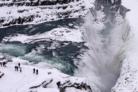 Der Godafoss-Wasserfall in der Nähe von Reykjavik gehört zu den Attraktionen Islands Der Godafoss-Wasserfall in der Nähe von Reykjavik gehört zu den Attraktionen Islands