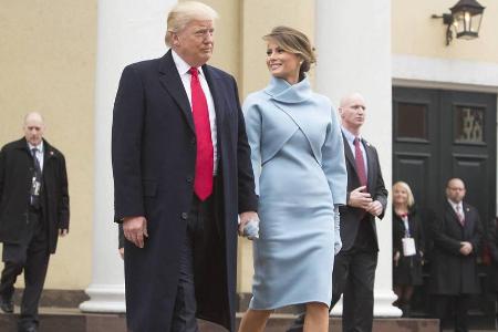 Das US-Präsidenten-Paar: Donald und Melania Trump Das US-Präsidenten-Paar: Donald und Melania Trump