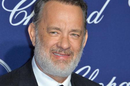 Für einen Oscar reicht's 2017 nicht - aber der Bart ist beeindruckend: Tom Hanks Anfang Januar auf dem roten Teppich Für einen Oscar reicht's 2017 nicht - aber der Bart ist beeindruckend: Tom Hanks Anfang Januar auf dem roten Teppich