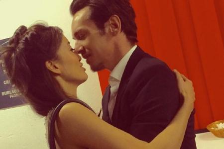 Jonathan Rhys Meyers und seine Mara auf einem Instagram-Schnappschuss aus dem Frühjahr 2016 Jonathan Rhys Meyers und seine Mara auf einem Instagram-Schnappschuss aus dem Frühjahr 2016