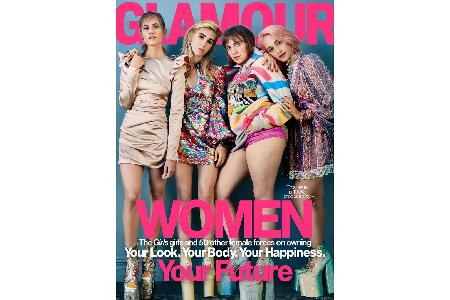 Lena Dunham (dritte von links) zeigt sich mit ihren Lena Dunham (dritte von links) zeigt sich mit ihren