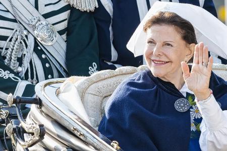 Schwedens Königin Silvia begegnet auch Schlossgespenstern mit der nötigen Gastfreundschaft Schwedens Königin Silvia begegnet auch Schlossgespenstern mit der nötigen Gastfreundschaft