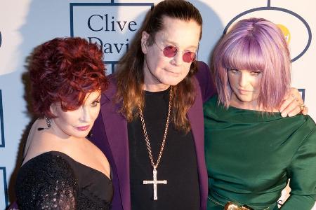 Ozzy Osbourne, seine Frau Sharon (l.) und Tochter Kelly Ozzy Osbourne, seine Frau Sharon (l.) und Tochter Kelly