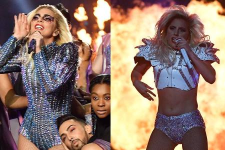 In diesen Outfits rockte Lady Gaga die Super-Bowl-Halbzeitshow In diesen Outfits rockte Lady Gaga die Super-Bowl-Halbzeitshow