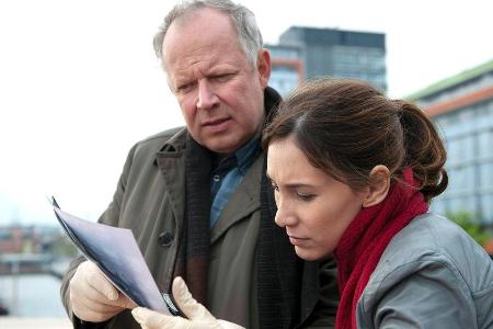 Sibel Kekilli als Kommissarin Sarah Brandt an der Seite von Axel Milberg Sibel Kekilli als Kommissarin Sarah Brandt an der Seite von Axel Milberg