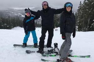 Unfall beim Snowboarden: David Beckham schlägt sich einen Zahn aus