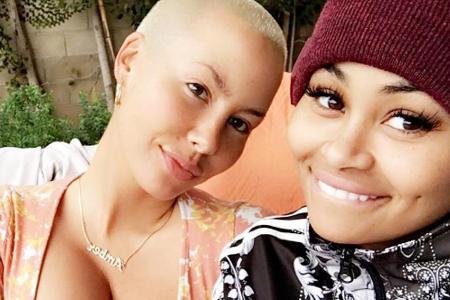 Amber Rose (l.) bekommt auch in schweren Zeiten Unterstützung von ihrer besten Freundin Blac Chyna, der Verlobten von Rob Ka... Amber Rose (l.) bekommt auch in schweren Zeiten Unterstützung von ihrer besten Freundin Blac Chyna, der Verlobten von Rob Ka...