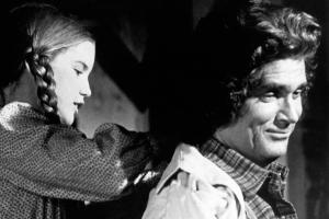 Melissa Gilbert und Michael Landon in "Unsere kleine Farm"