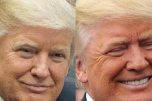 Donald Trump: Trägt er eine neue Haarfarbe?