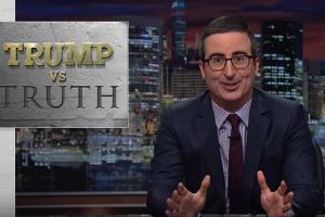 John Oliver will Donald Trump "die richtigen Fakten" näherbringen