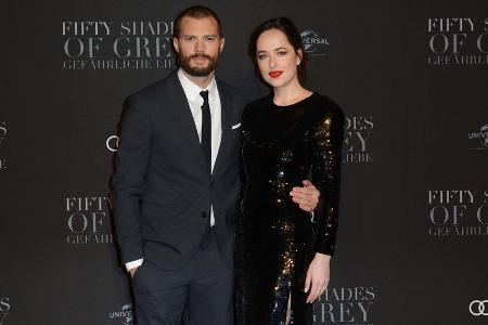 Jamie Dornan und Dakota Johnson bei der Europapremiere von Jamie Dornan und Dakota Johnson bei der Europapremiere von