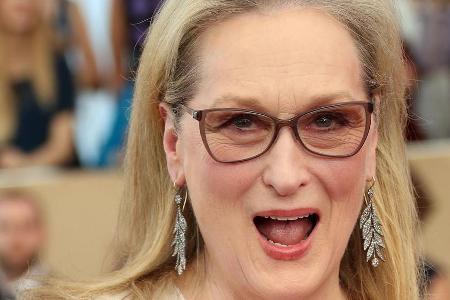 Chanel trägt sie bei der Oscar-Verleihung nicht: Meryl Streep Chanel trägt sie bei der Oscar-Verleihung nicht: Meryl Streep