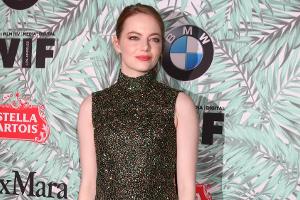 Emma Stone: Glanzauftritt in Grün