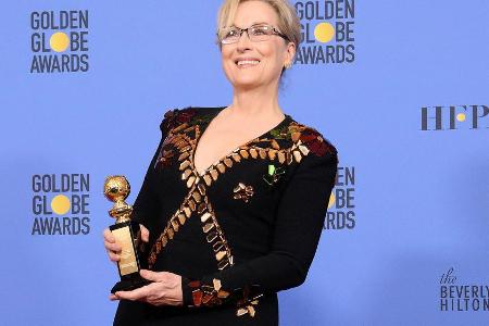 Meryl Streep bei den Golden Globes Meryl Streep bei den Golden Globes