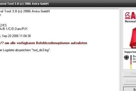 Avira AntiVir Removal Tool - Entgegen seines Namens handelt es sich hier um ein Tool, das vorrangig gefährlicher Würmer entf...