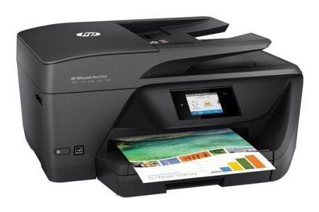 9. Platz: OfficeJet Pro 6960 von HP - Einen angenehmen Touchscreen kombiniert HP mit zahlreichen Verbindungsmöglichkeiten, e...