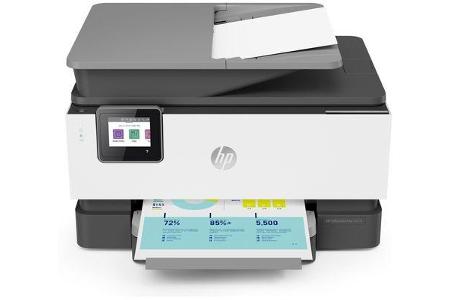 2. Platz: OfficeJet Pro 9019 von HP - Mit diesem Gerät scannen Sie gleich zwei Seiten gleichzeitig, 12 Monate lang bekommen ...