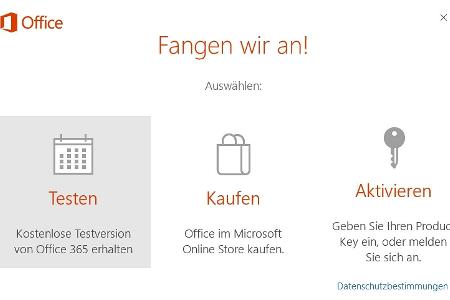 Auf dem vorliegenden Aldi-PC waren sieben Sprachversionen von Microsoft Office vorinstalliert. Word und Co. benötigt jedoch ...