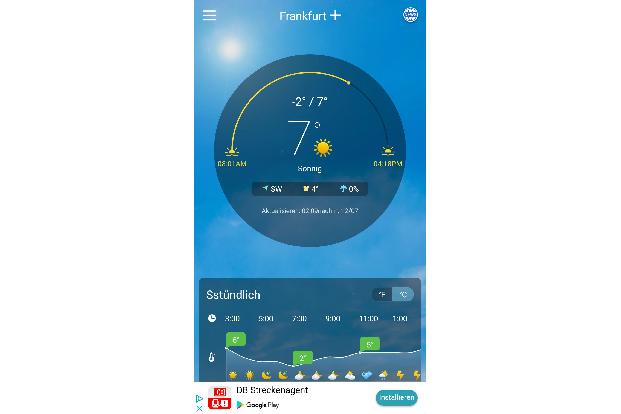 Wettervorhersage