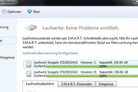 Acronis Drive Monitor - Eine stark beanspruchte Festplatte wird früher oder später physikalische und logische Fehler produzi...