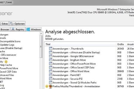 AppCleaner - Löschen Sie mit AppCleaner alle unnötigen und temporären Dateien.