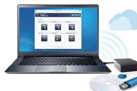 Steganos Safe - Das Programm verschlüsselt Ihre Daten in virtuellen Laufwerken und versteckt diese darüber hinaus vor den Au...