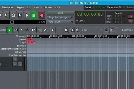 Soundeditor Ardour: Unter Linux ist das Open-Source-Programm zweifellos eines der leistungsfähigsten Programme.