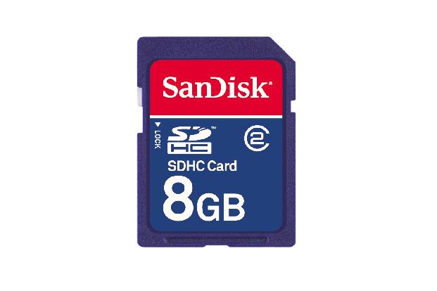 Bereits für rund 20 Euro gibt es 8 GB große Speicherkarten von Markenherstellern wie beispielsweise Sandisk.