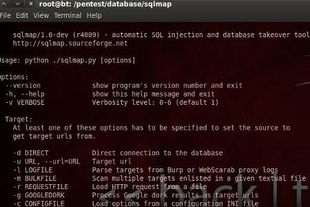 Sqlmap - Dieses Tool ist spezialisiert auf die Erkennung von SQL-Schwächen. Hierbei handelt es sich um Open-Source, der Funk...