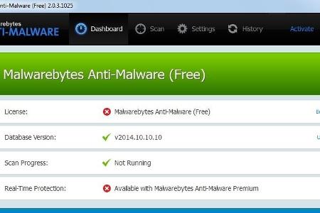 Malwarebyes Anti-Malware - Dieses Tool sucht gezielt nach Spyware, Trojanern und Viren und entfernt diese dann zuverlässig v...