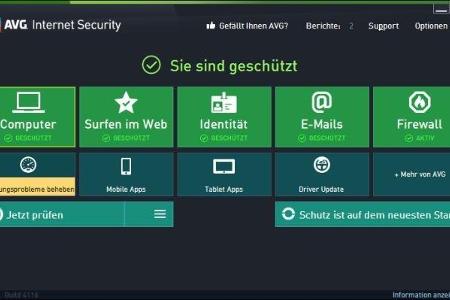 AVG Anti-Virus Free Edition 2015 - Der Antivirus-Schutz von AVG arbeitet selbst in der kostenlosen Variante mit nur sehr wen...
