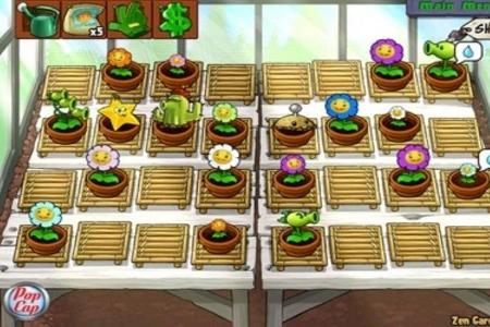 Plants vs. Zombies: Verjagen Sie die Zombies aus Ihrem Garten, indem Sie Ihre Pflanzen Erbsen auf sie spucken lassen.