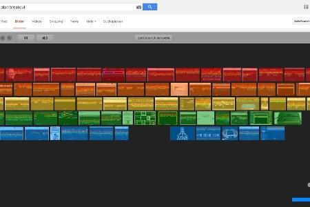 Atari Breakout - Bei der US-amerikanischen Bildersuche von Google findet sich bei der Eingabe von 