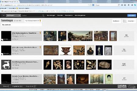 Google Art Project - Einige der bedeutsamsten Kunstsammlungen lassen sich dank Google Art Project virtuell betrachten.