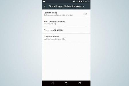 Damit man nach dem Urlaub vor allem im Nicht-EU-Ausland keine böse Überraschung erlebt, sollte man das Datenroaming deaktivi...